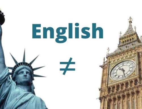 Translate into English: Differences between US English and UK English